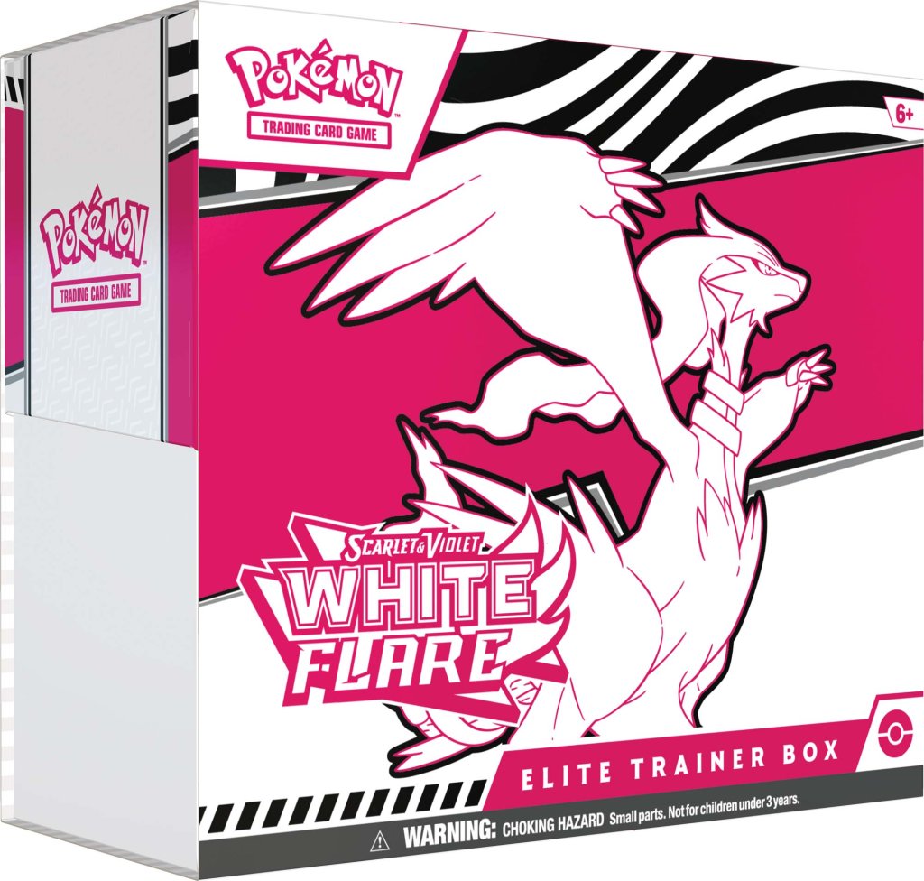 [LIMIT ONE PER CUSTOMER] White Flare Elite Trainer Box | Tabernacle Games
