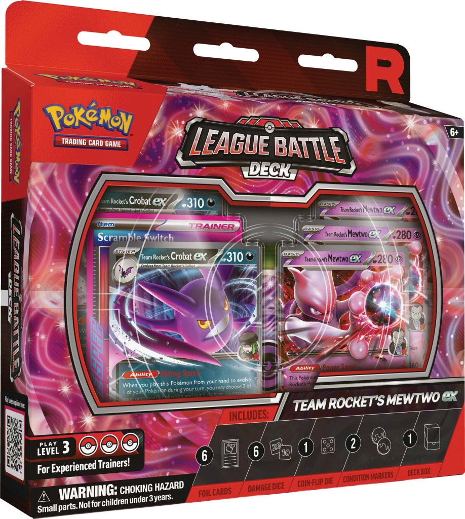 Pokémon TCG: Team Rocket’s Mewtwo ex League Battle Deck | Tabernacle Games