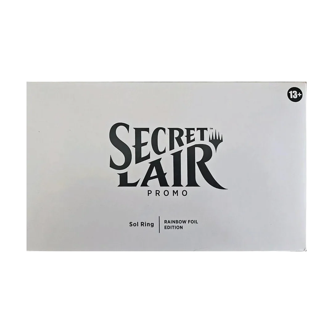 Secret Lair Promo Sol Ring Rainbow Foil Edition | Tabernacle Games
