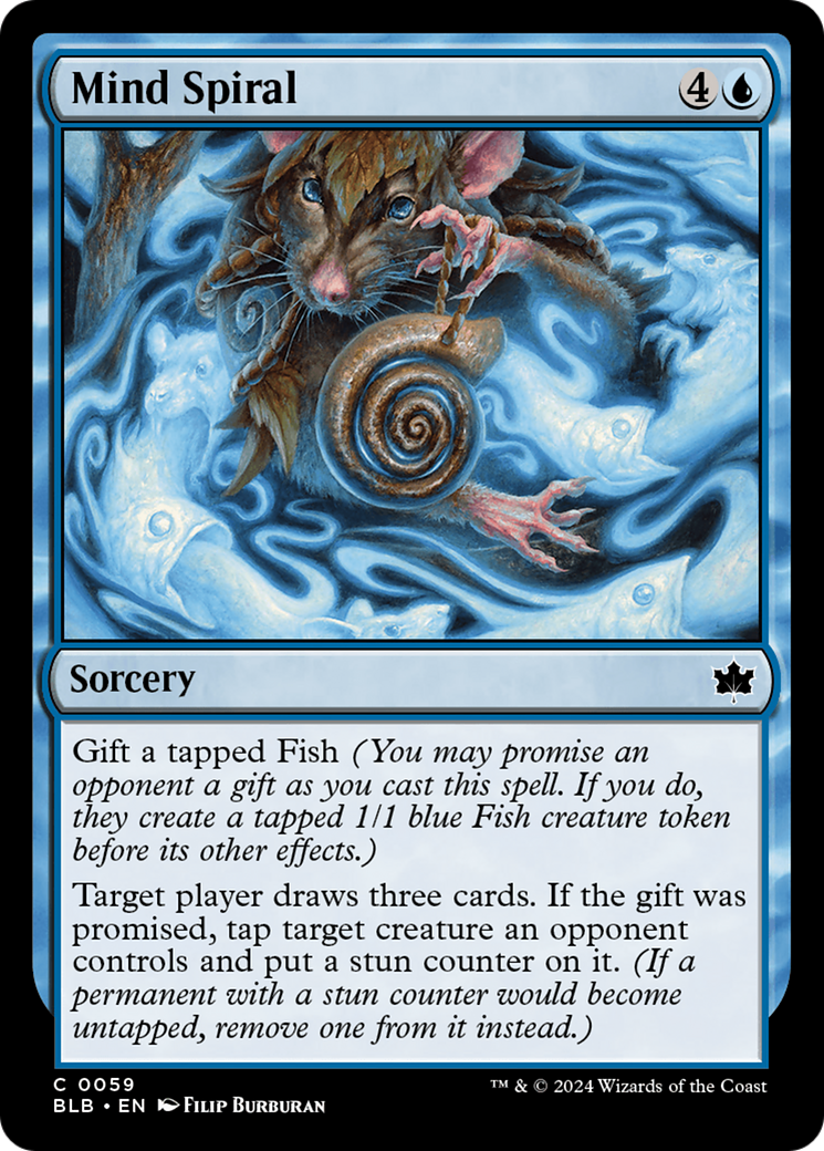 Mind Spiral [Bloomburrow] | Tabernacle Games