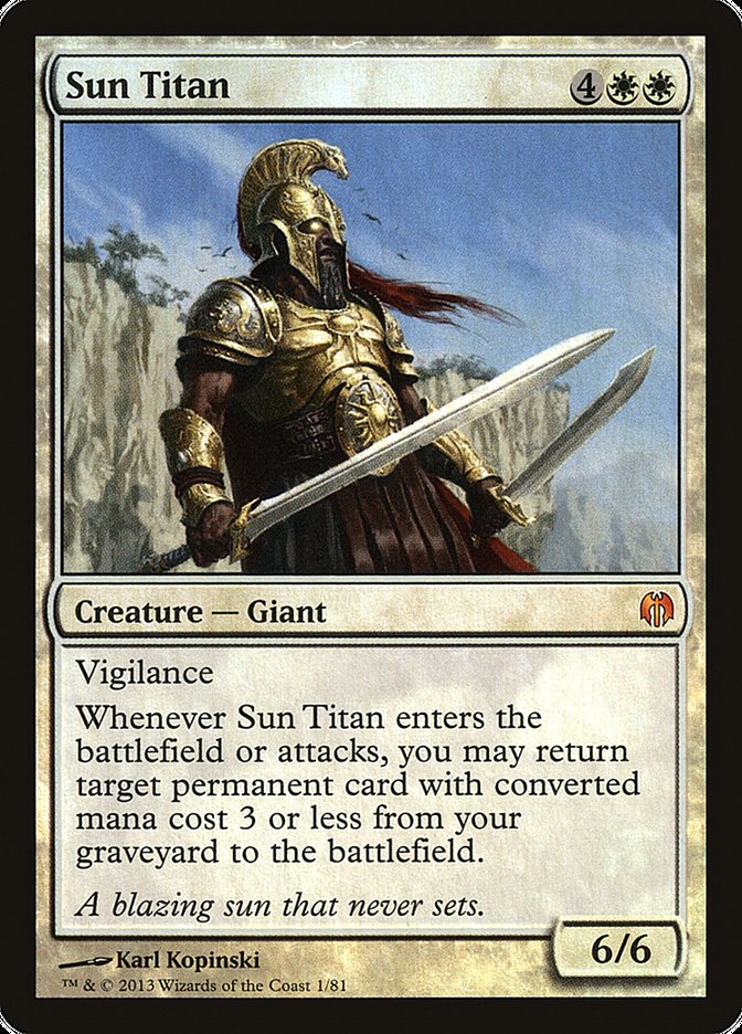 Sun Titan [Duel Decks: Heroes vs. Monsters] | Tabernacle Games