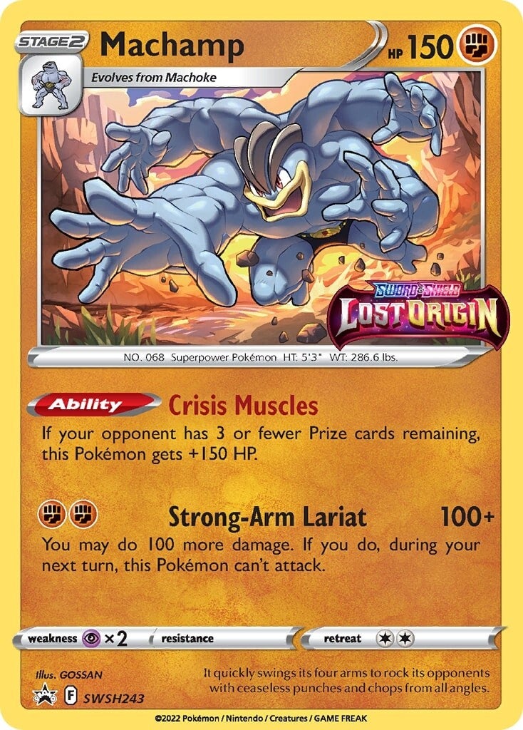 Machamp (SWSH243) [Sword & Shield: Black Star Promos] | Tabernacle Games