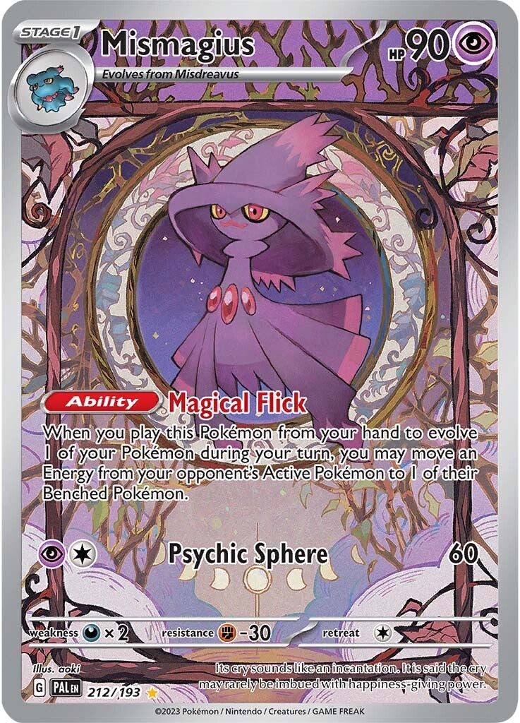 Mismagius (212/193) [Scarlet & Violet: Paldea Evolved] | Tabernacle Games