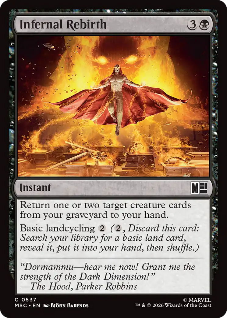 Infernal Rebirth [Marvel Super Heroes Commander] | Tabernacle Games