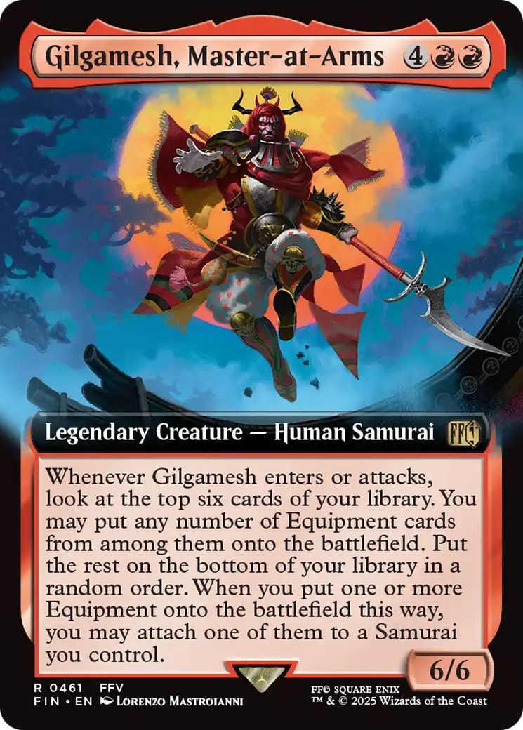 Gilgamesh, Master-at-Arms (Extended Art) [FINAL FANTASY] | Tabernacle Games
