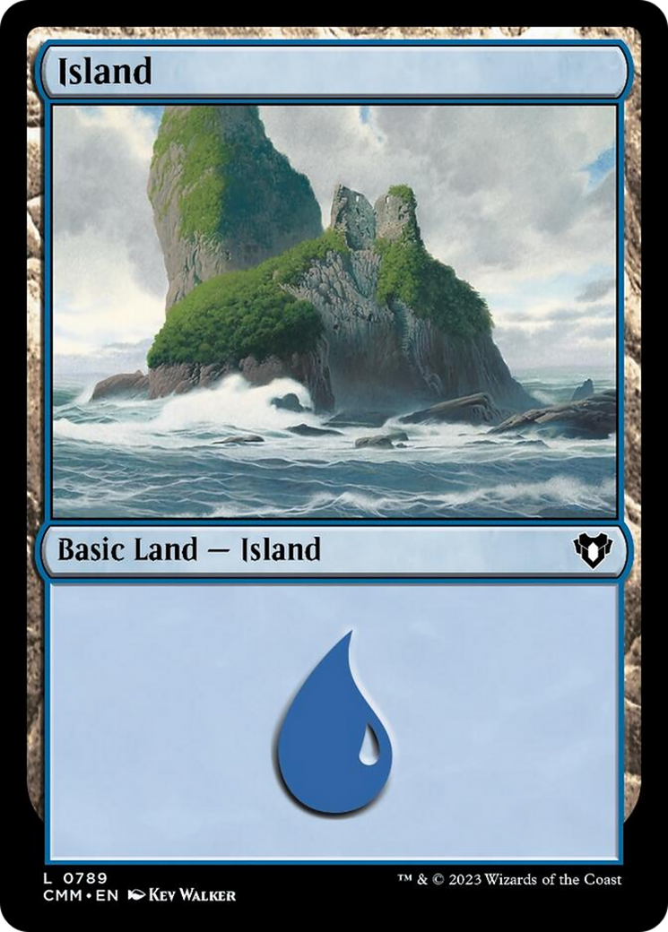 Island (789) [Commander Masters] | Tabernacle Games