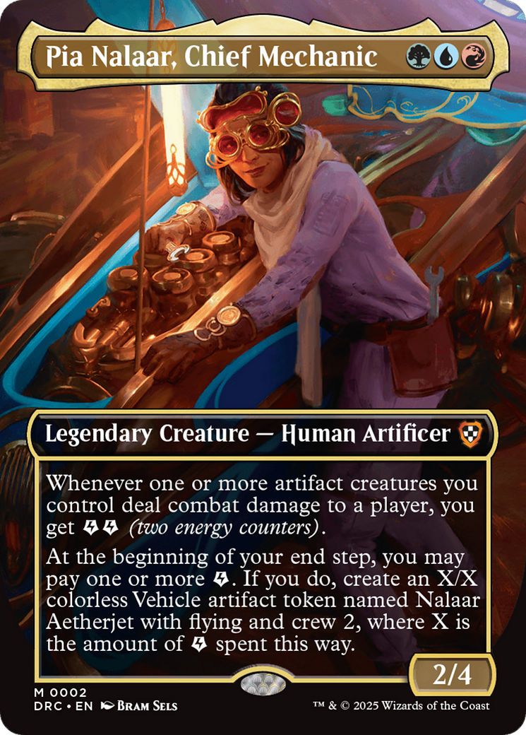 Pia Nalaar, Chief Mechanic (Borderless) [Aetherdrift Commander] | Tabernacle Games