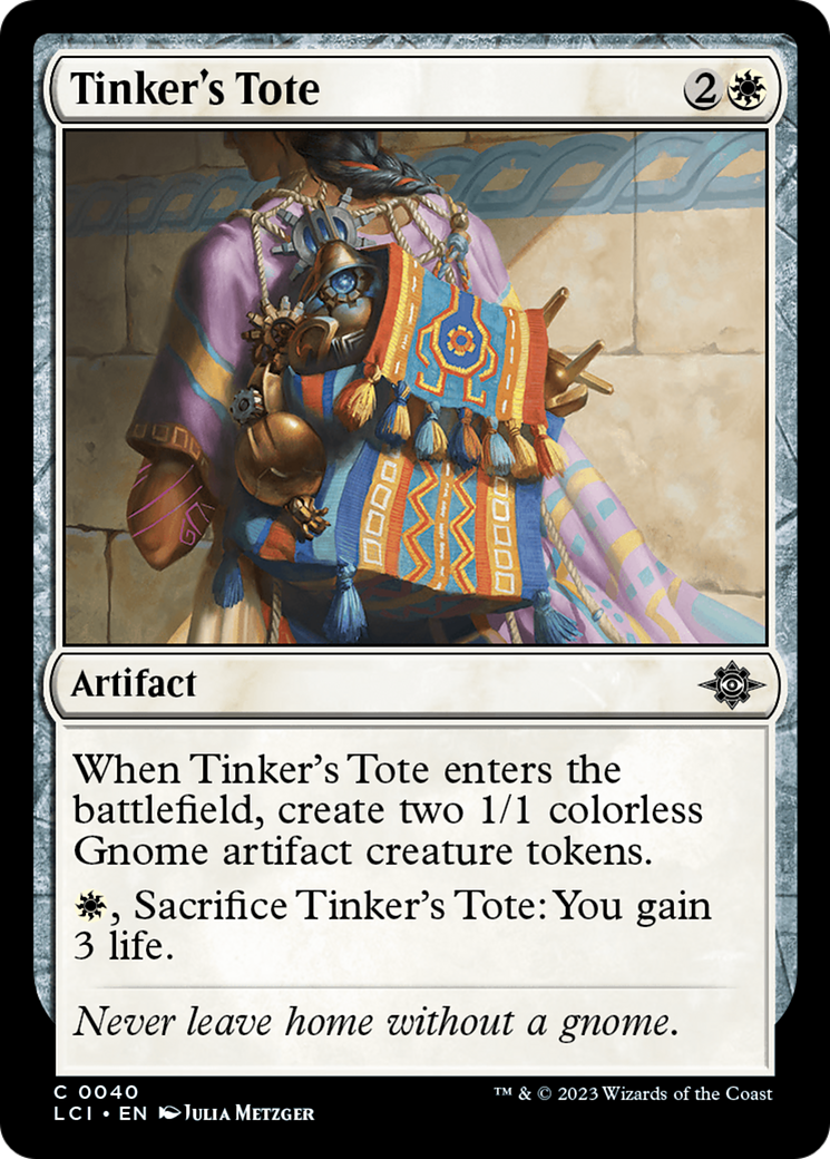 Tinker's Tote [The Lost Caverns of Ixalan] | Tabernacle Games