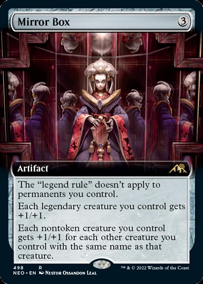 Mirror Box (Extended Art) [Kamigawa: Neon Dynasty] | Tabernacle Games