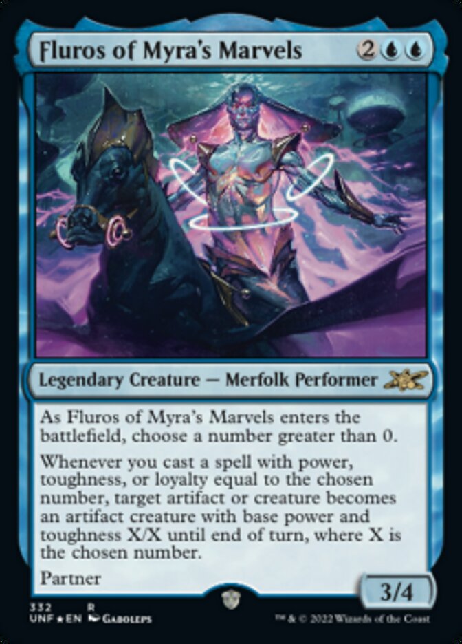 Fluros of Myra's Marvels (Galaxy Foil) [Unfinity] | Tabernacle Games