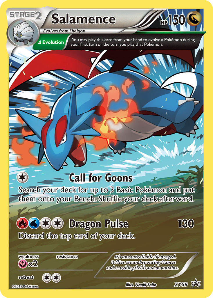 Salamence (XY59) [XY: Black Star Promos] | Tabernacle Games