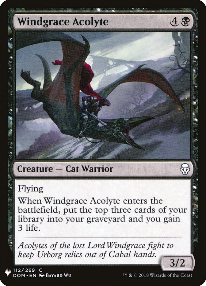 Windgrace Acolyte [Mystery Booster] | Tabernacle Games