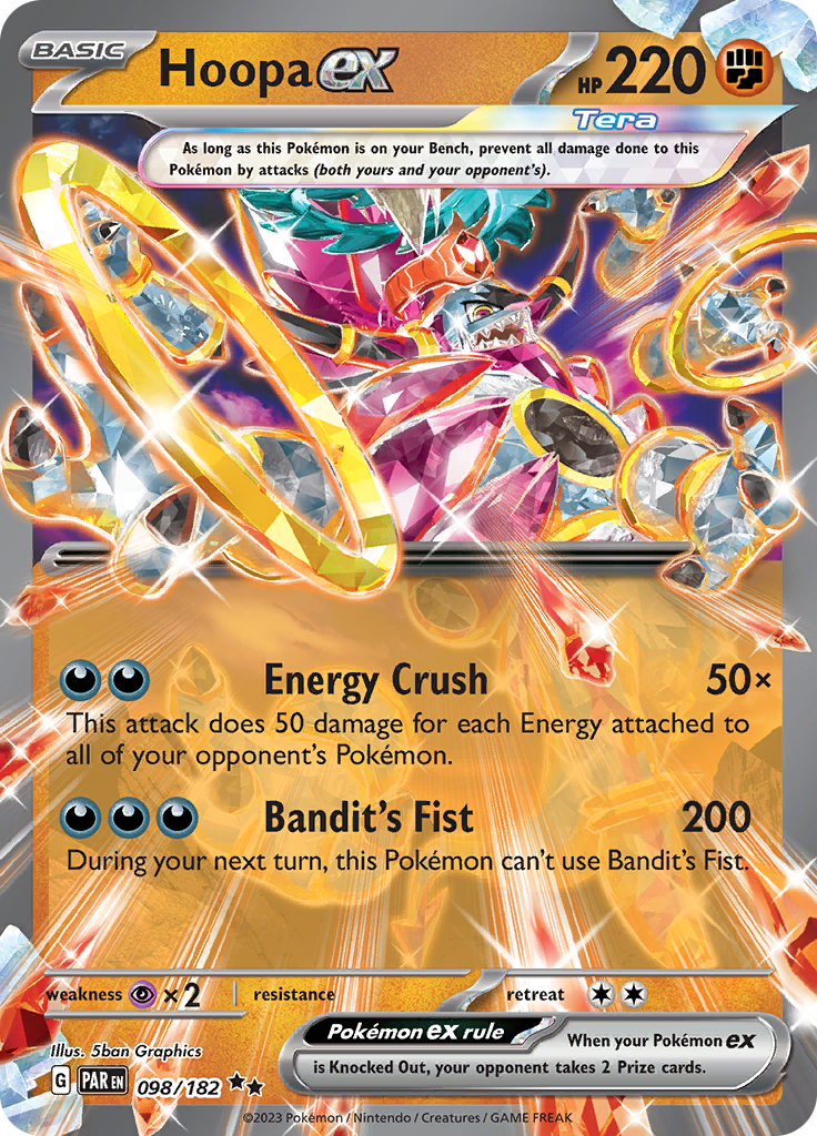 Hoopa ex (098/182) [Scarlet & Violet: Paradox Rift] | Tabernacle Games