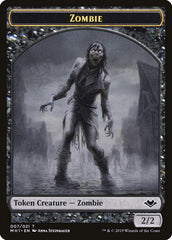 Zombie (007) // Myr (019) Double-Sided Token [Modern Horizons Tokens] | Tabernacle Games
