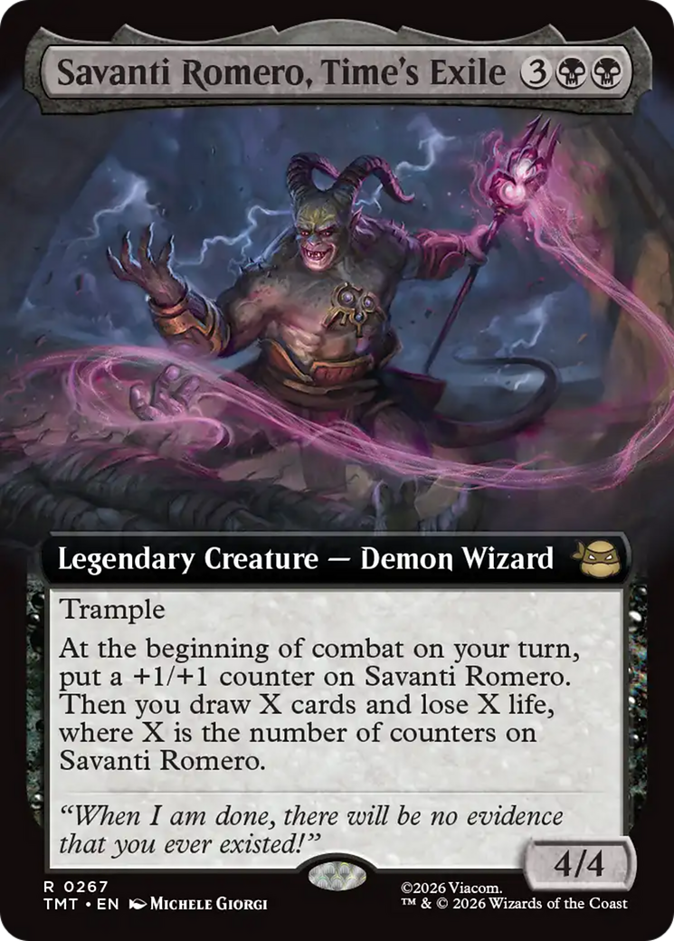 Savanti Romero, Time's Exile (Extended Art) [Teenage Mutant Ninja Turtles] | Tabernacle Games