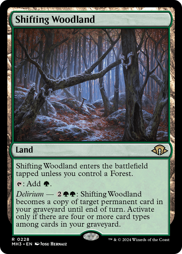 Shifting Woodland [Modern Horizons 3] | Tabernacle Games