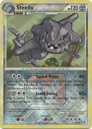 Steelix (24/95) (League Promo) [HeartGold & SoulSilver: Unleashed] | Tabernacle Games