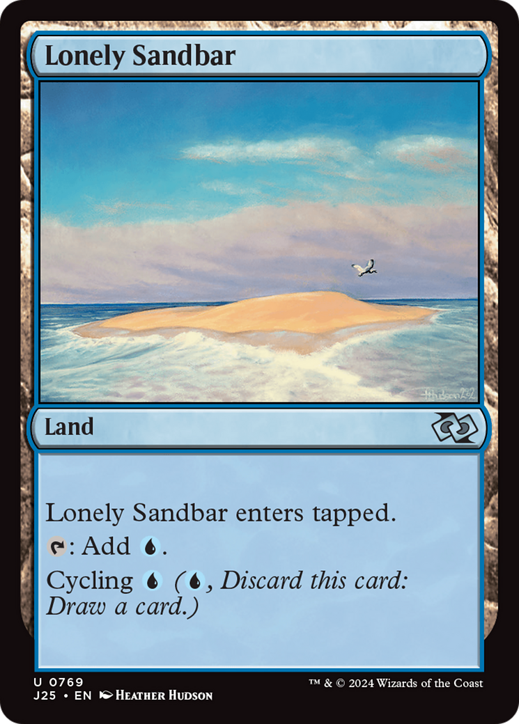 Lonely Sandbar [Foundations Jumpstart] | Tabernacle Games