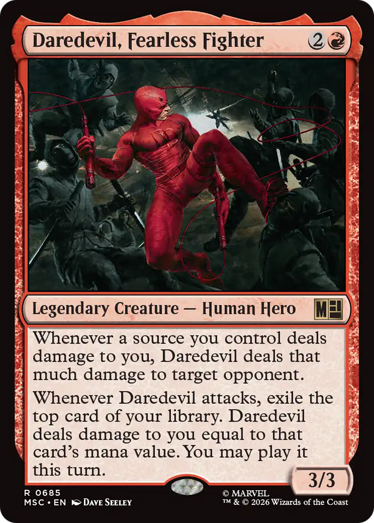 Daredevil, Fearless Fighter [Marvel Super Heroes Commander] | Tabernacle Games