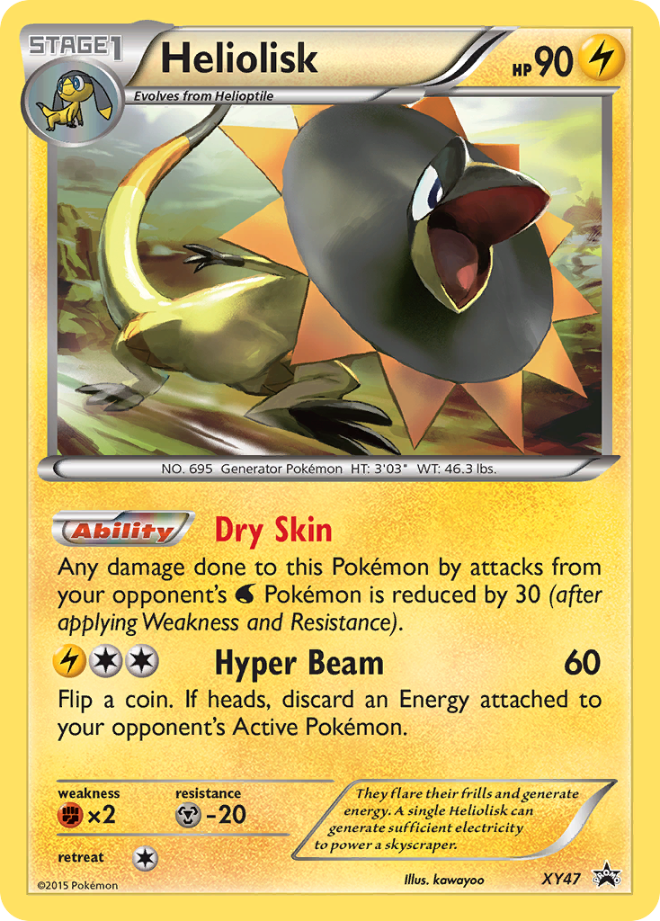 Heliolisk (XY47) [XY: Black Star Promos] | Tabernacle Games