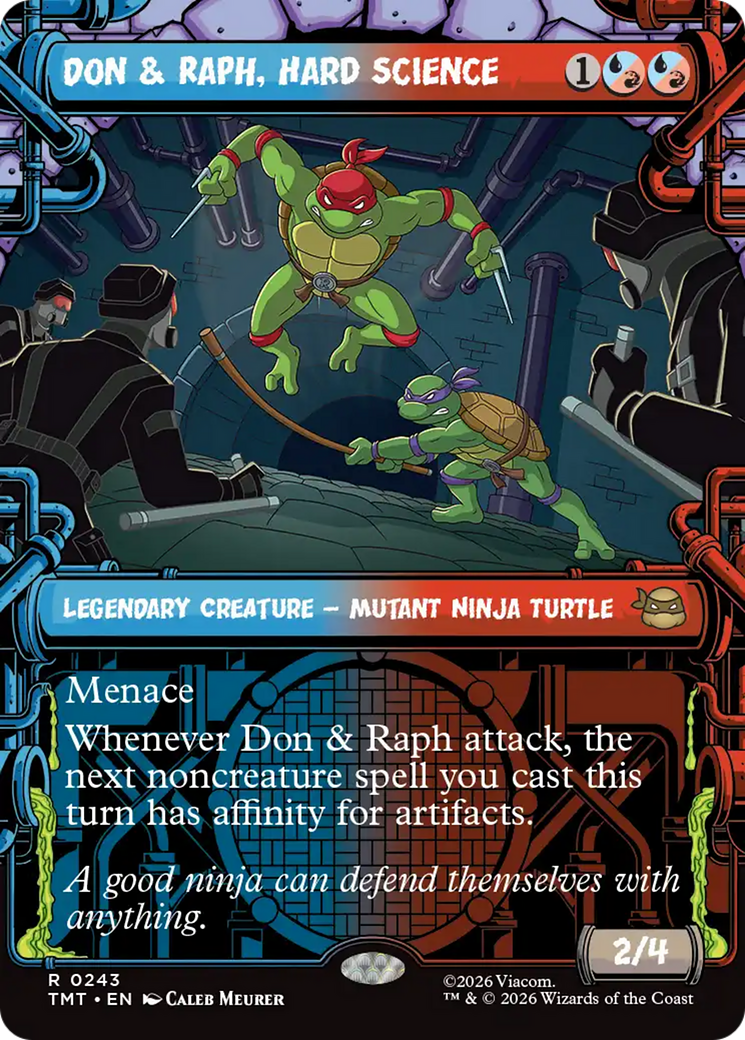 Don & Raph, Hard Science (Showcase) [Teenage Mutant Ninja Turtles] | Tabernacle Games