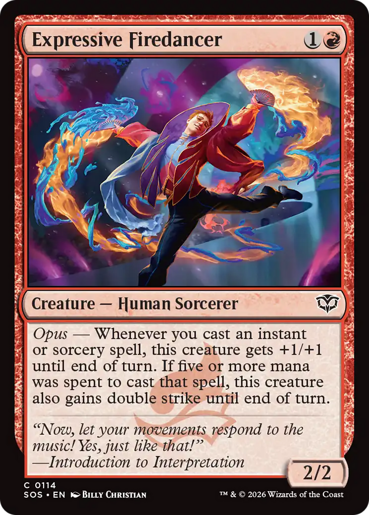Expressive Firedancer [Secrets of Strixhaven] | Tabernacle Games