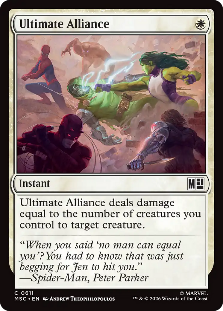 Ultimate Alliance [Marvel Super Heroes Commander] | Tabernacle Games
