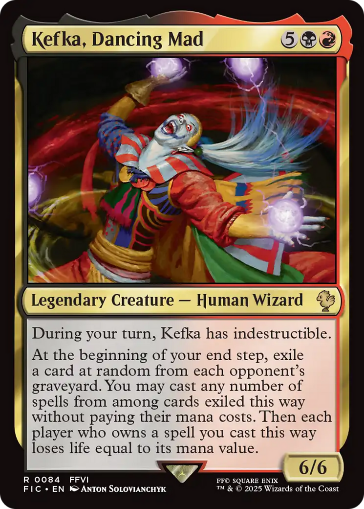 Kefka, Dancing Mad [FINAL FANTASY Commander] | Tabernacle Games