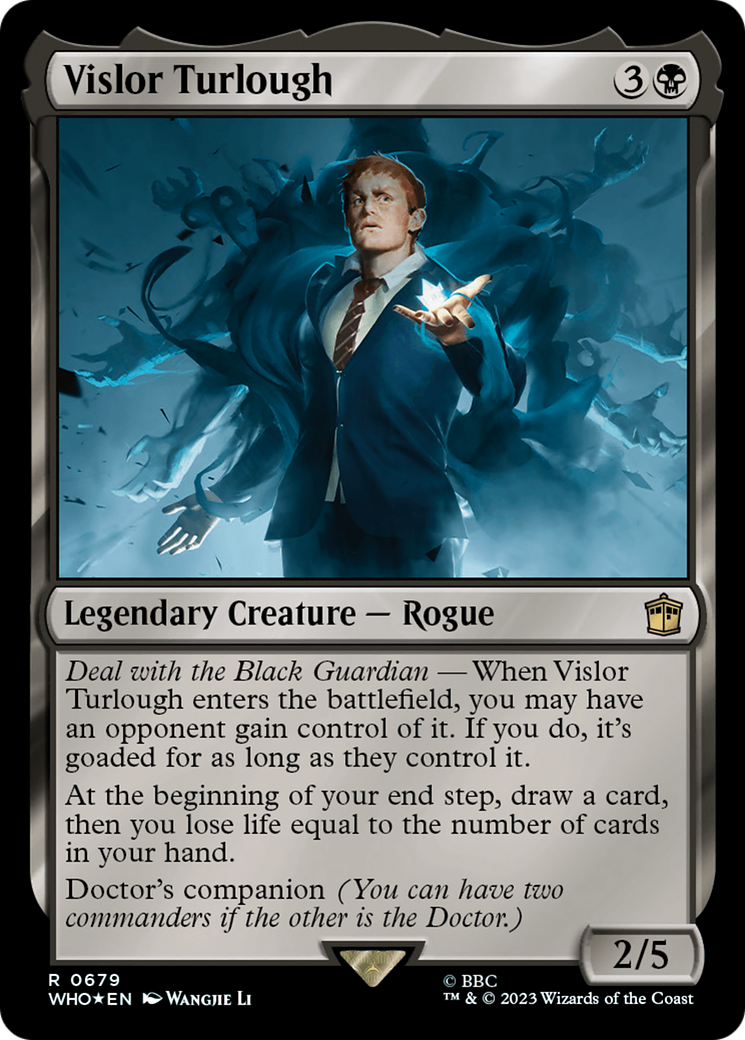 Vislor Turlough (Surge Foil) [Doctor Who] | Tabernacle Games