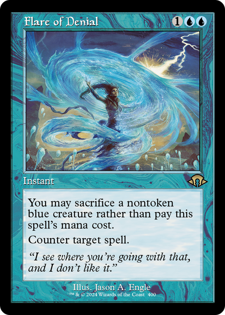 Flare of Denial (Retro) [Modern Horizons 3] | Tabernacle Games