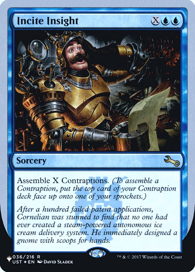 Incite Insight (Unfinity Foil Edition) [The List] | Tabernacle Games
