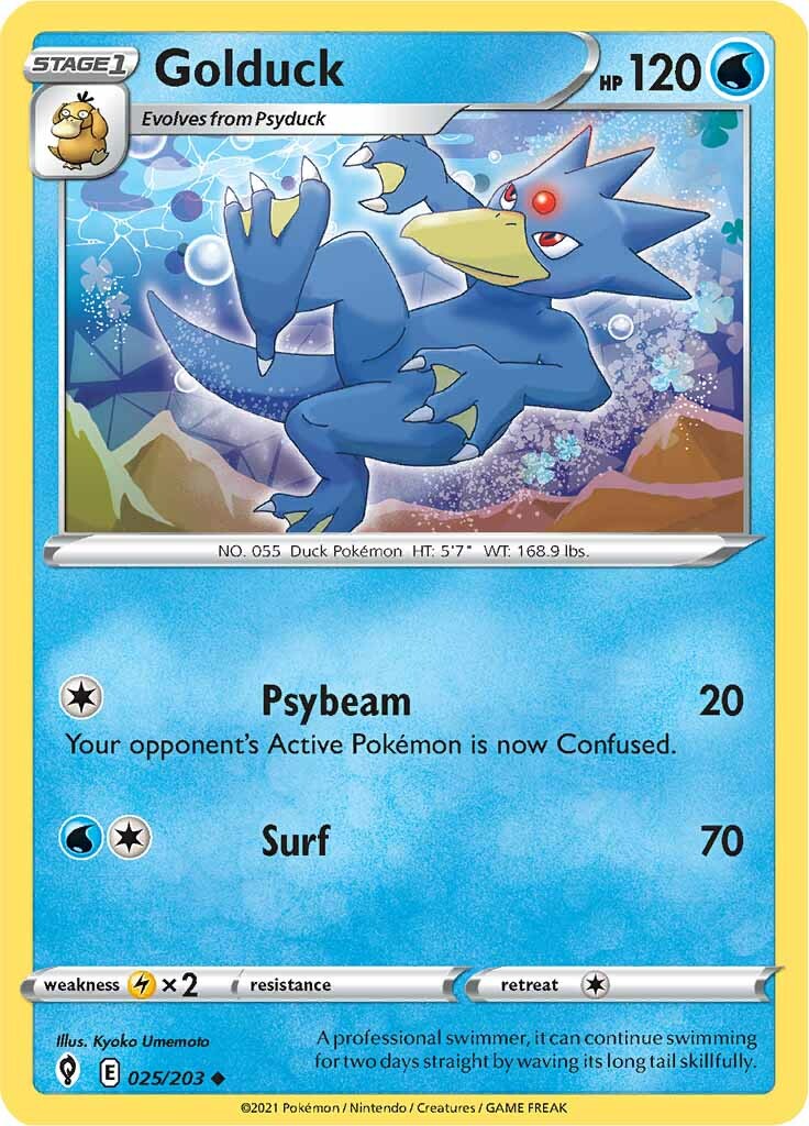 Golduck (025/203) [Sword & Shield: Evolving Skies] | Tabernacle Games