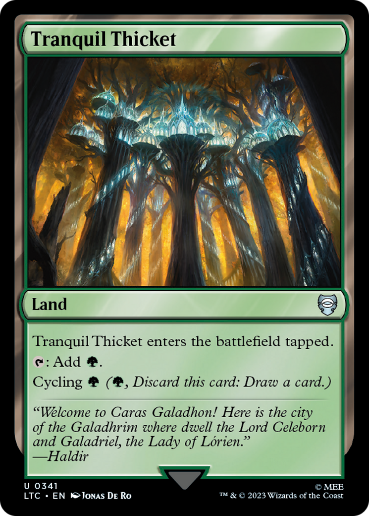 Tranquil Thicket [The Lord of the Rings: Tales of Middle-Earth Commander] | Tabernacle Games