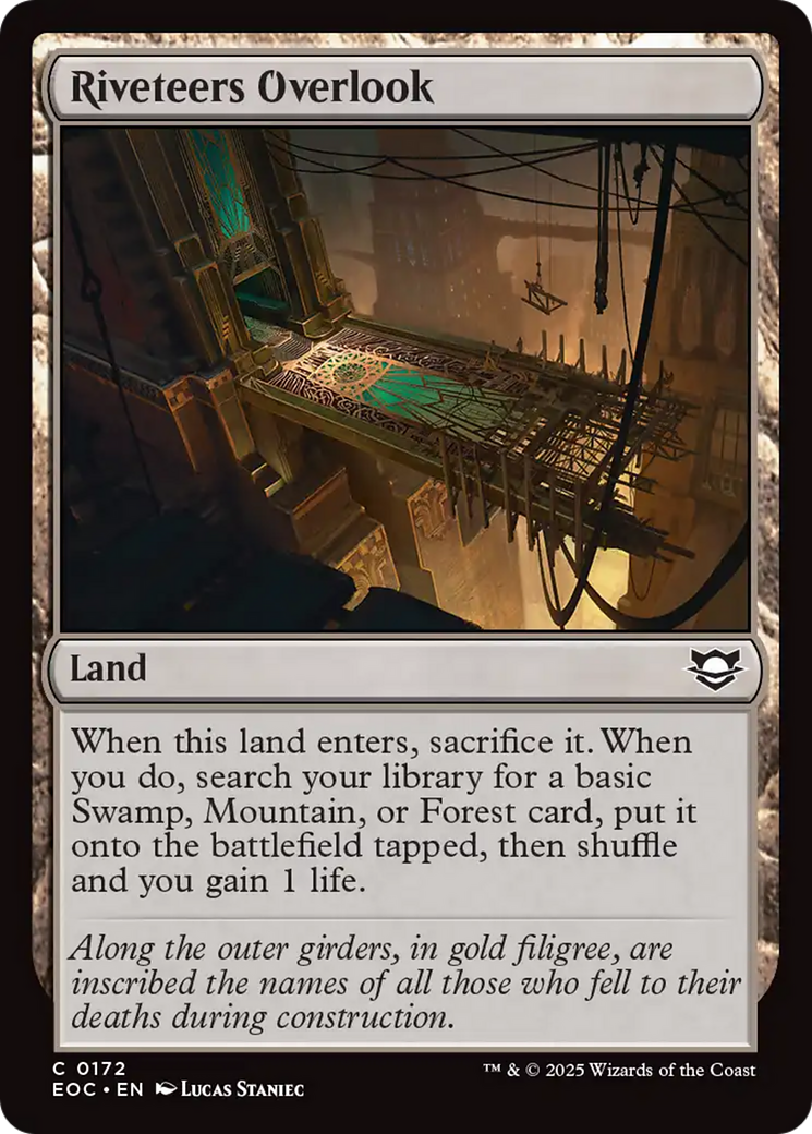 Riveteers Overlook [Edge of Eternities Commander] | Tabernacle Games