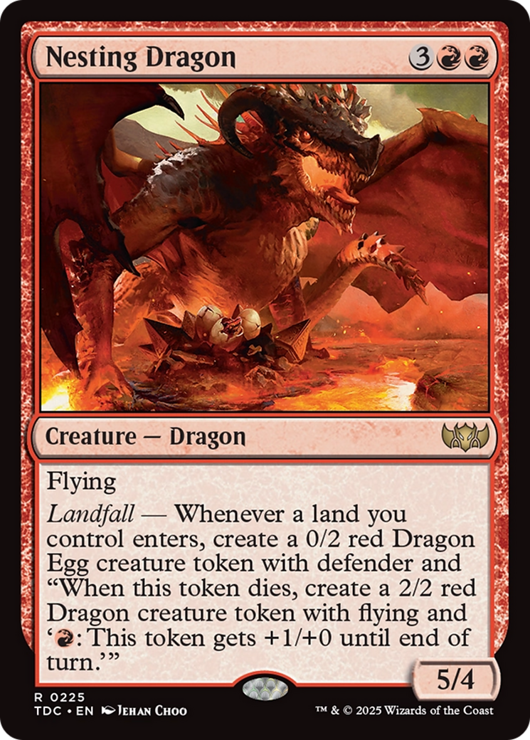 Nesting Dragon [Tarkir: Dragonstorm Commander] | Tabernacle Games