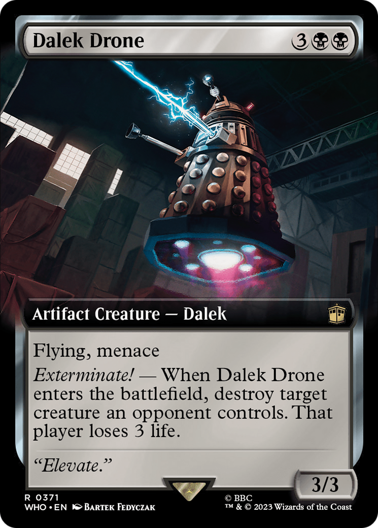 Dalek Drone (Extended Art) [Doctor Who] | Tabernacle Games
