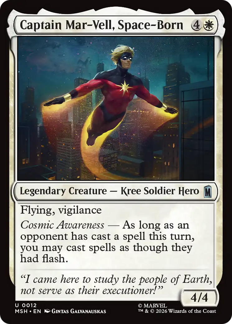 Captain Mar-Vell, Space-Born [Marvel Super Heroes] | Tabernacle Games