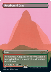 Rootbound Crag (Borderless) [Secret Lair Drop Series] | Tabernacle Games