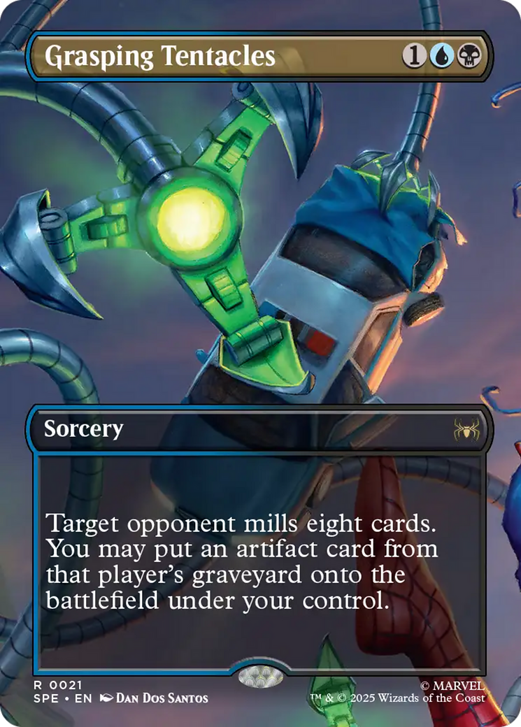 Grasping Tentacles (Borderless) [Marvel's Spider-Man: Eternal-Legal] | Tabernacle Games