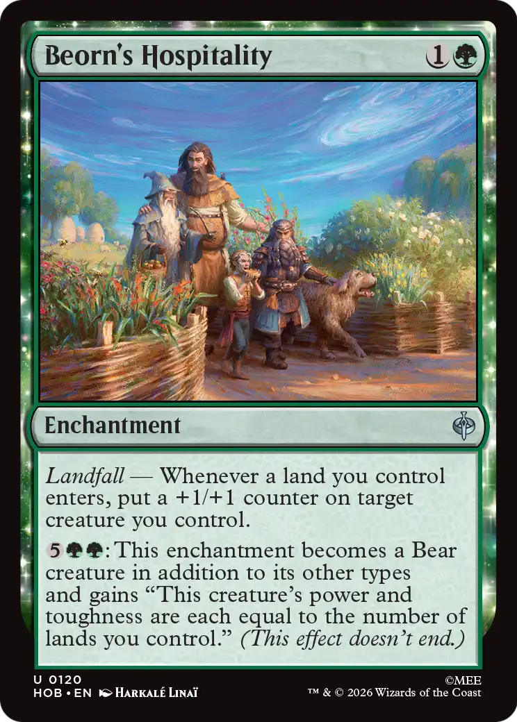 Beorn's Hospitality [The Hobbit] | Tabernacle Games