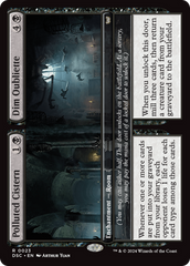 Polluted Cistern // Dim Oubliette [Duskmourn: House of Horror Commander] | Tabernacle Games