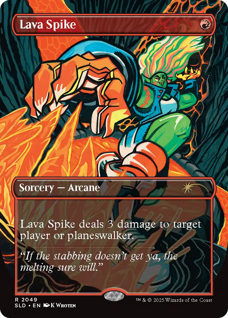 Lava Spike (2049) [Secret Lair Drop Series] | Tabernacle Games