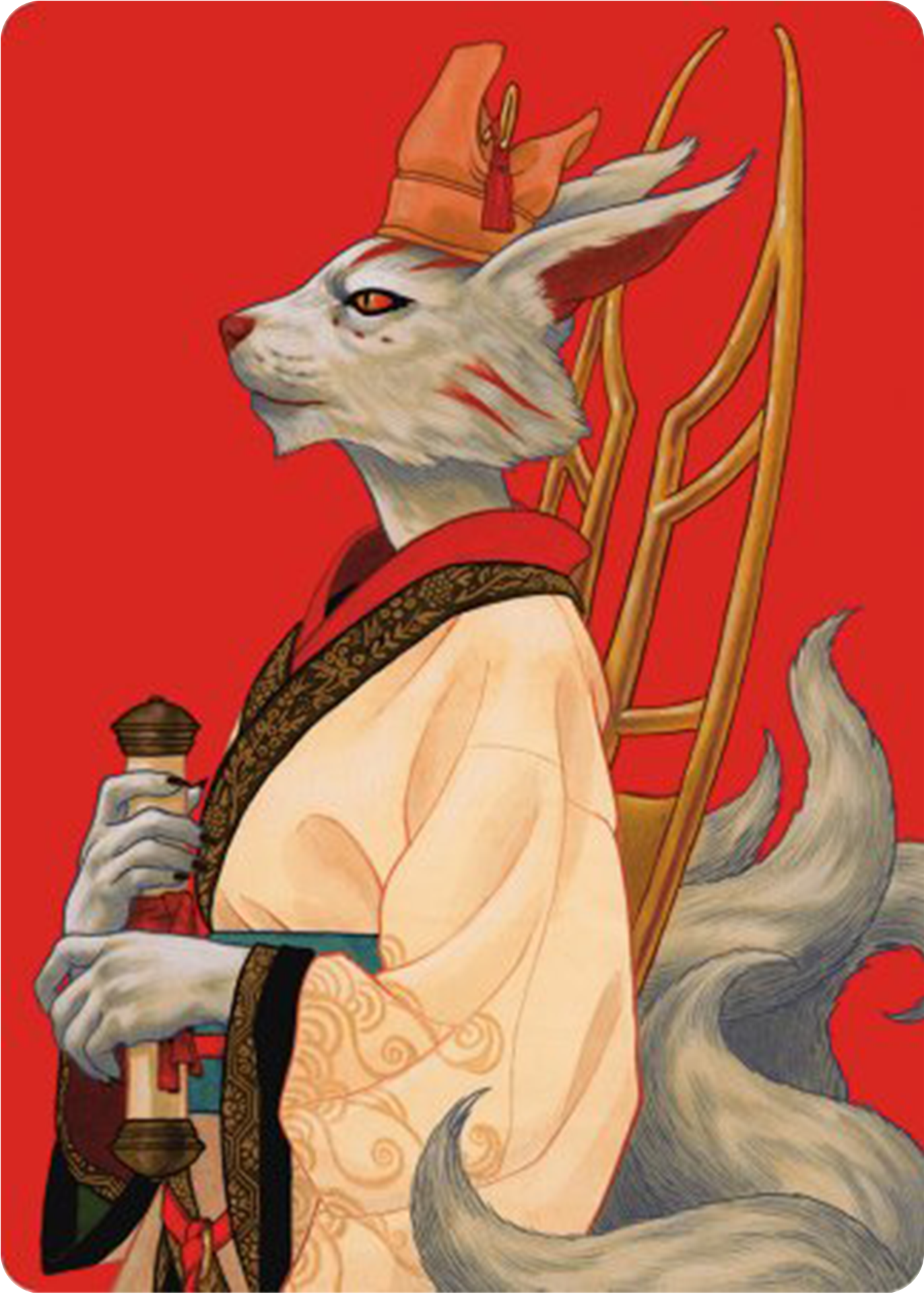 Pearl-Ear, Imperial Advisor Art Card [Modern Horizons 3 Art Series] | Tabernacle Games