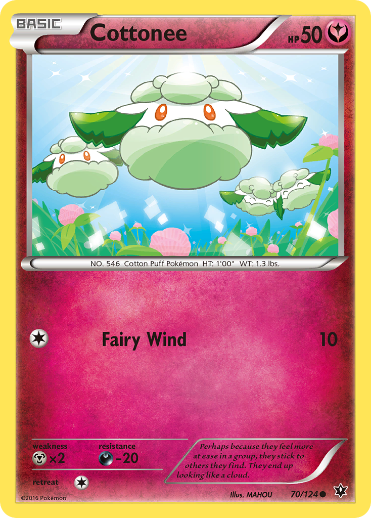 Cottonee (70/124) [XY: Fates Collide] | Tabernacle Games