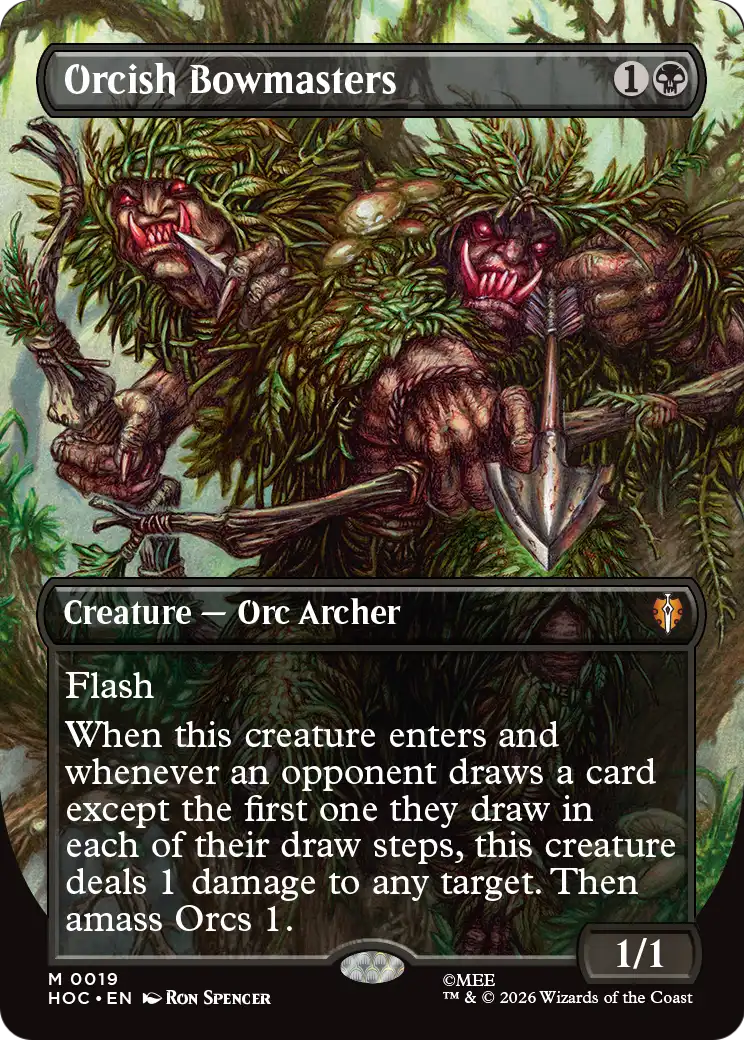Orcish Bowmasters (Borderless) [The Hobbit: Eternal-Legal] | Tabernacle Games