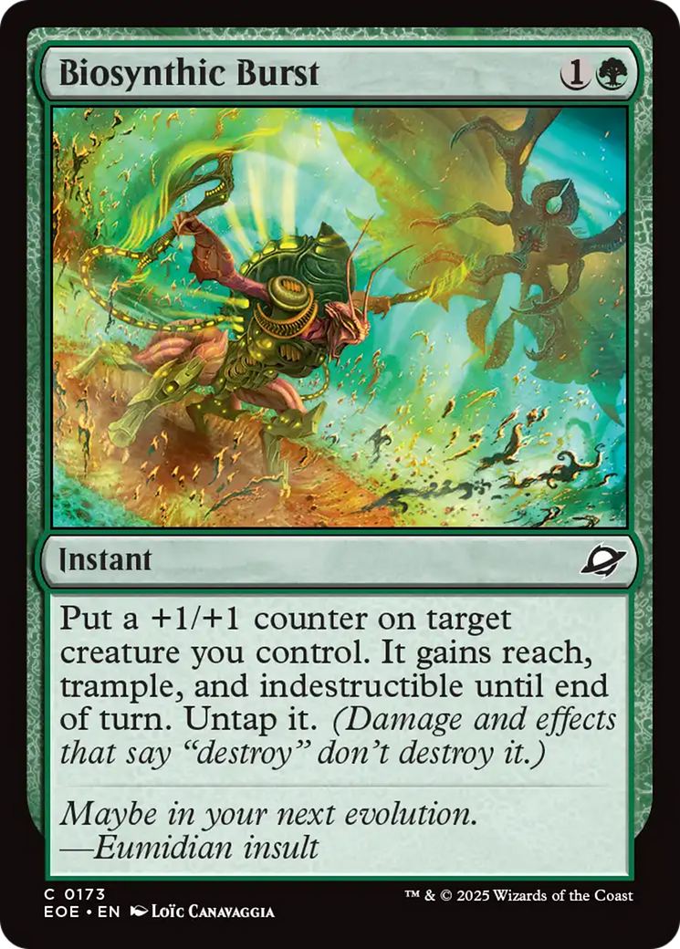 Biosynthic Burst [Edge of Eternities] | Tabernacle Games
