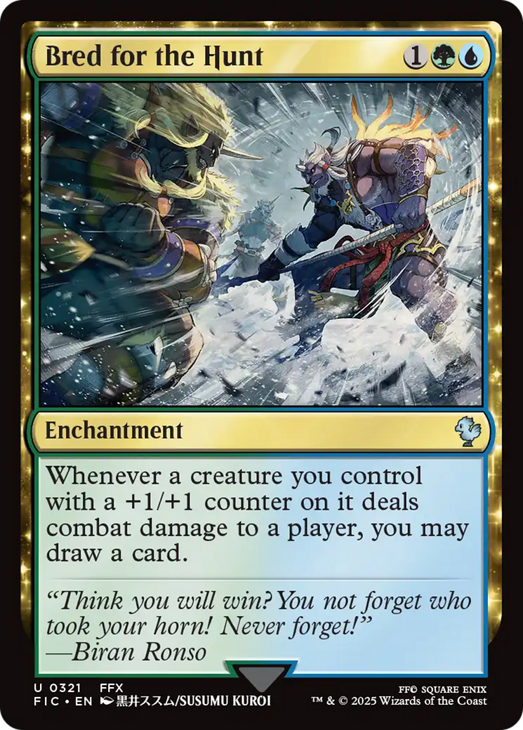 Bred for the Hunt [FINAL FANTASY Commander] | Tabernacle Games