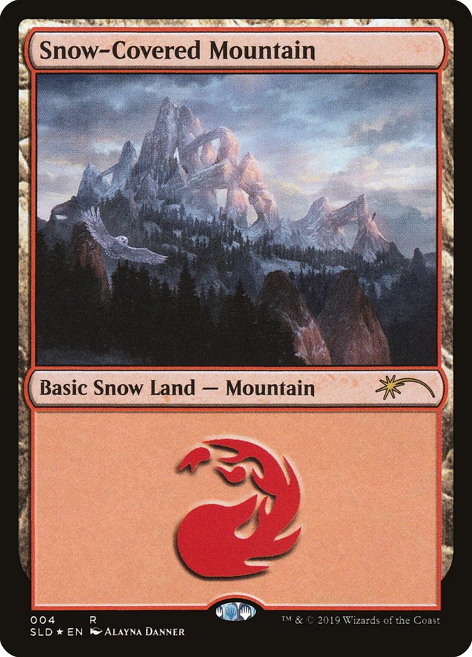 Snow-Covered Mountain (004) [Secret Lair Drop Series] | Tabernacle Games