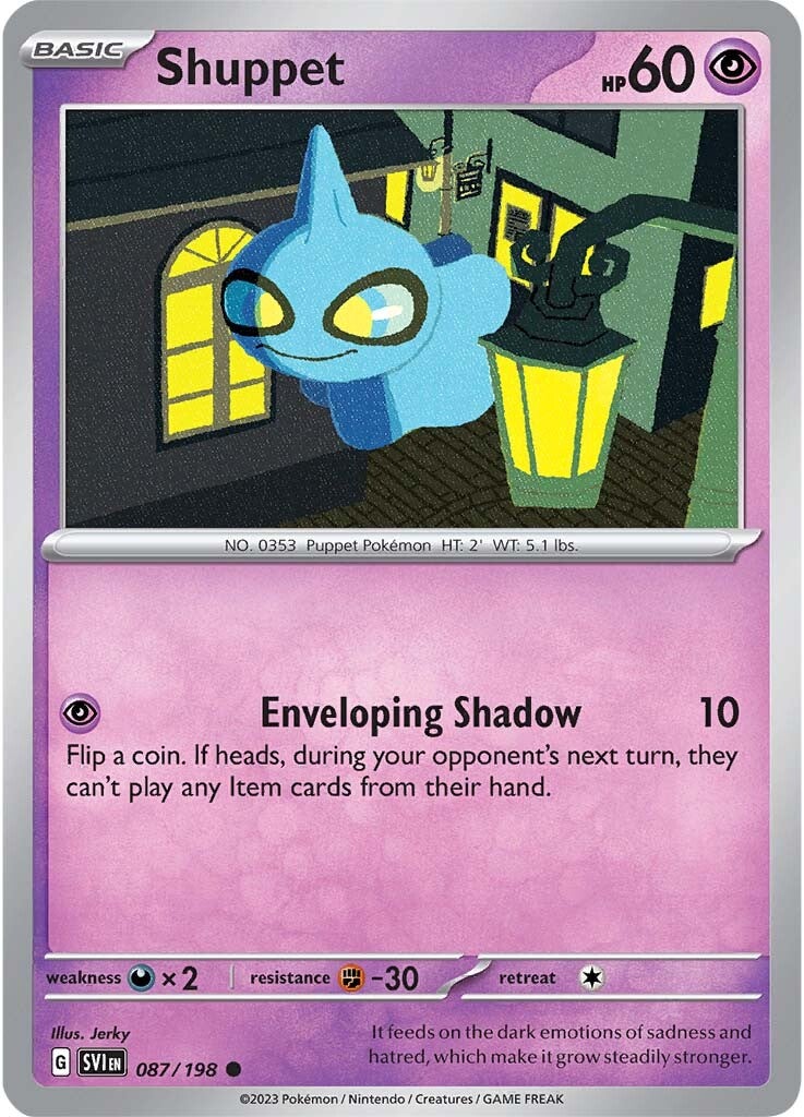 Shuppet (087/198) [Scarlet & Violet: Base Set] | Tabernacle Games