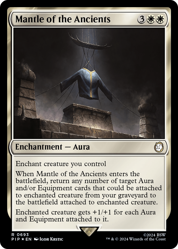 Mantle of the Ancients (Surge Foil) [Fallout] | Tabernacle Games